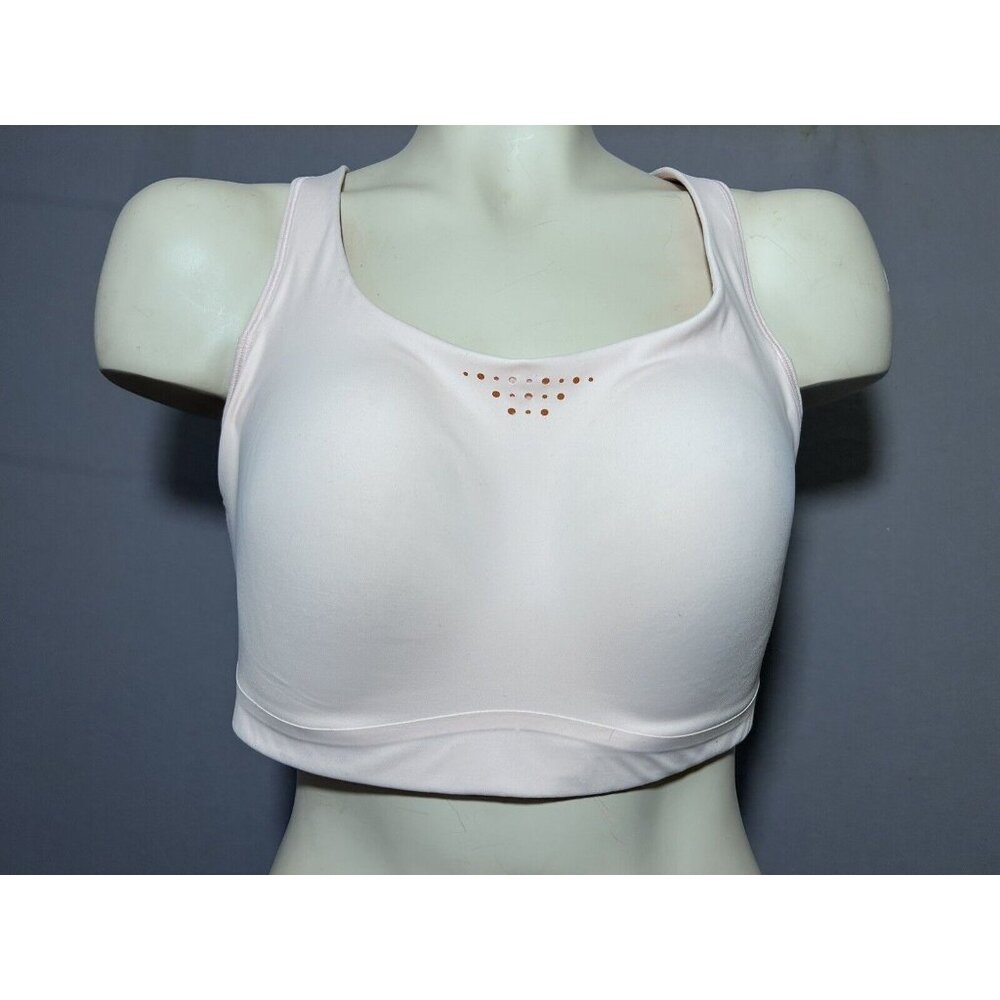 Athleta Phenomenon Sports Bra 38DD Soft Pink